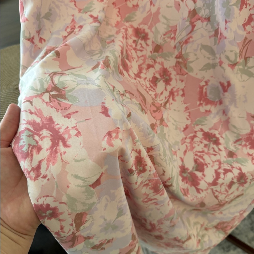 Wayf Pink Floral Maxi Dress - Picture 3 of 6